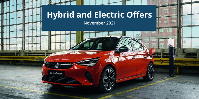 Electric & Hybrid Lease Deals this November